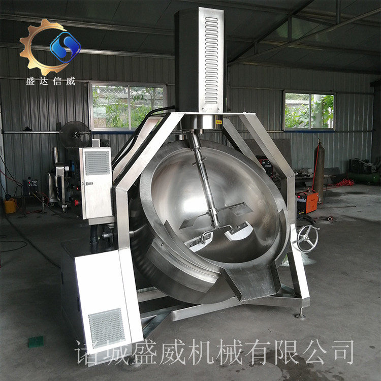 全自動炒雞蛋鍋價格,炒雞蛋的機器廠家，電磁炒鍋批發(fā)